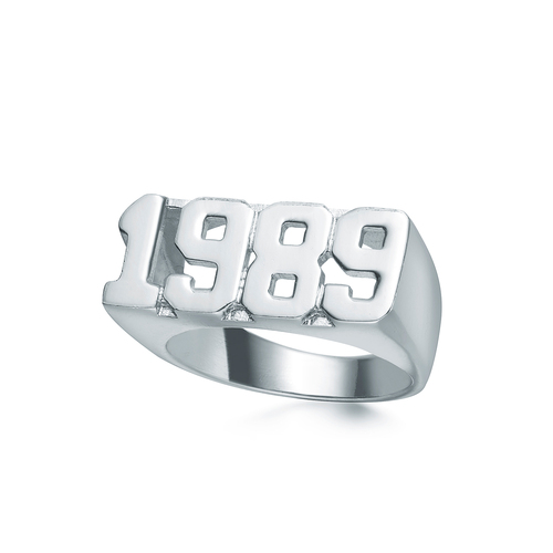 “1989”Asymmetrical Ring