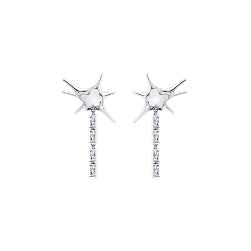 Silver Shell Earrings