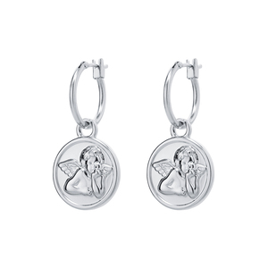 Angel Pendant Earrings